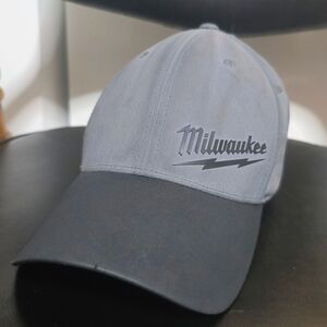 Flexfit Black and Gray Cap